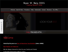 Tablet Screenshot of drbryanberry.com